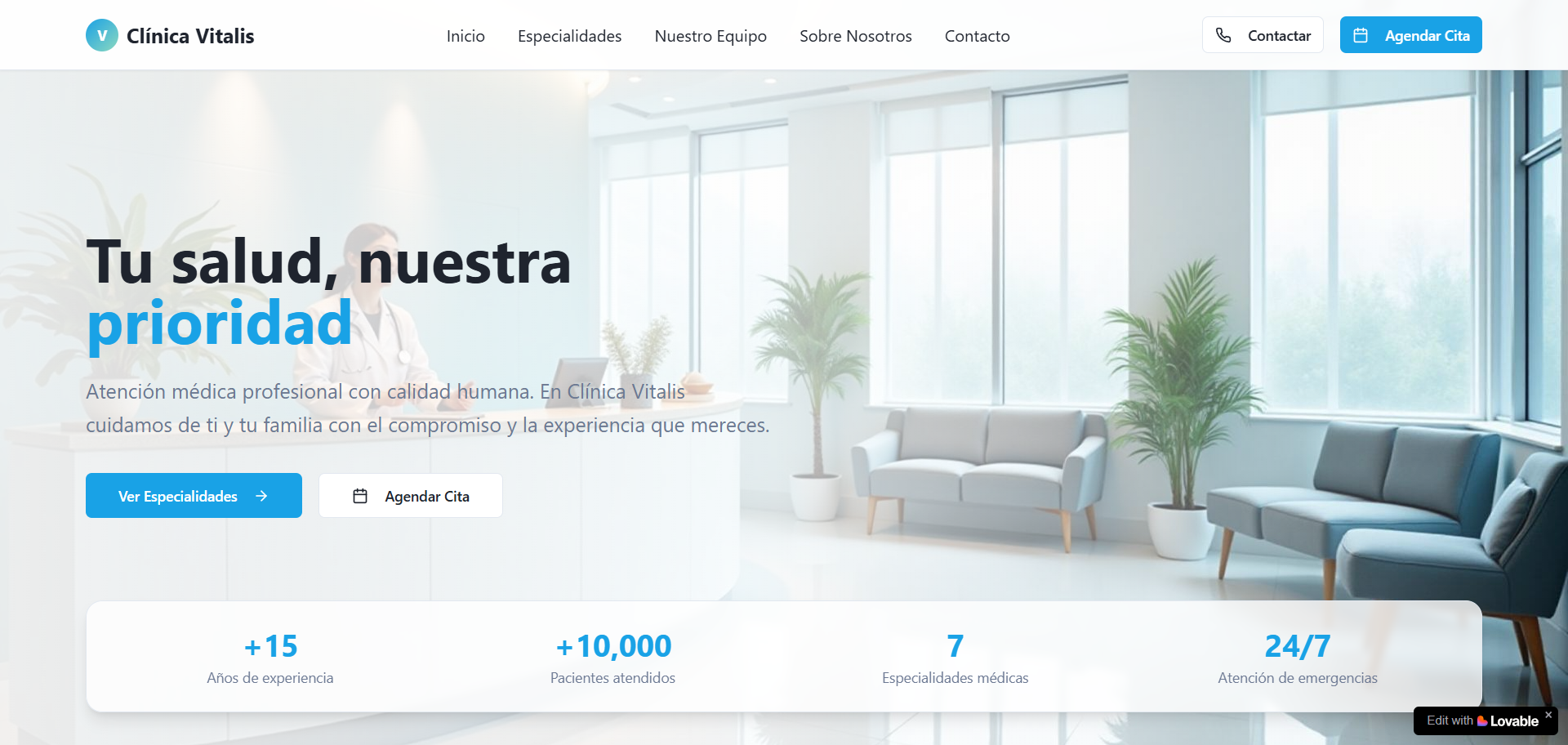 Vitalis Clinic Health Hub